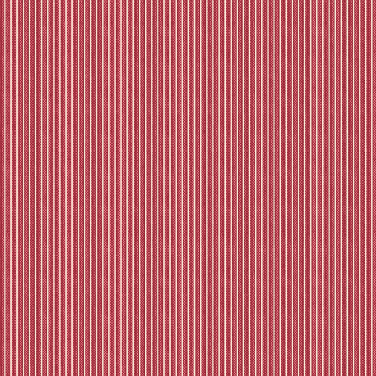 Tilda Patchwork Stoff Baumwolle - Creating Memories - Woven Tinystripe Red